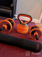 img 1 attached to EILISON 44Lb Adjustable Dumbbell And Barbell Set - Versatile Free Weights For Home Or Gym Workouts! review by Dustin Ramsey