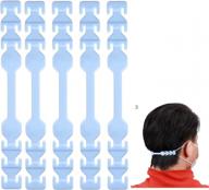 miaodam mask extender strap, ear saver, mask holder, mask straps, masks extension masks ear protectors (5pcs, blue) logo