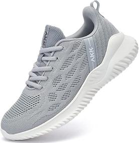 img 2 attached to Ultimate Comfort And Style: Akk Women'S Lightweight Sneakers - Perfect For Running, Walking, Tennis, Gym, And More!
