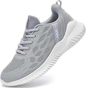 img 3 attached to Ultimate Comfort And Style: Akk Women'S Lightweight Sneakers - Perfect For Running, Walking, Tennis, Gym, And More!