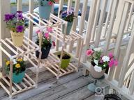 img 1 attached to Get Organized With A Multifunctional Plant Stand For Indoor And Outdoor Décor - Perfect For Every Room In Your Home! review by Freddy Hammonds
