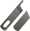 ckpsms brand - 1set upper & lower knives blades #412585&412749 compatible with singer 14u12a,14u13,14u65 14u logo