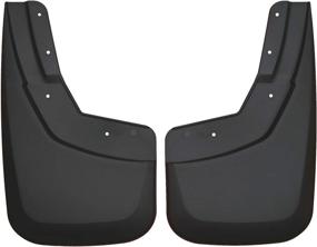 img 4 attached to 🚗 Husky Liners Mud Guards for Chevrolet Suburban 1500/Tahoe with Z71 Package - 2 Pcs Set, 56821 - Front Mud Guards, Black (2007-2014)