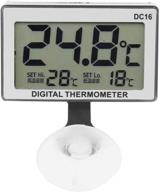 digital thermometer display aquarium waterproof logo