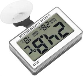 img 1 attached to Digital Thermometer Display Aquarium Waterproof