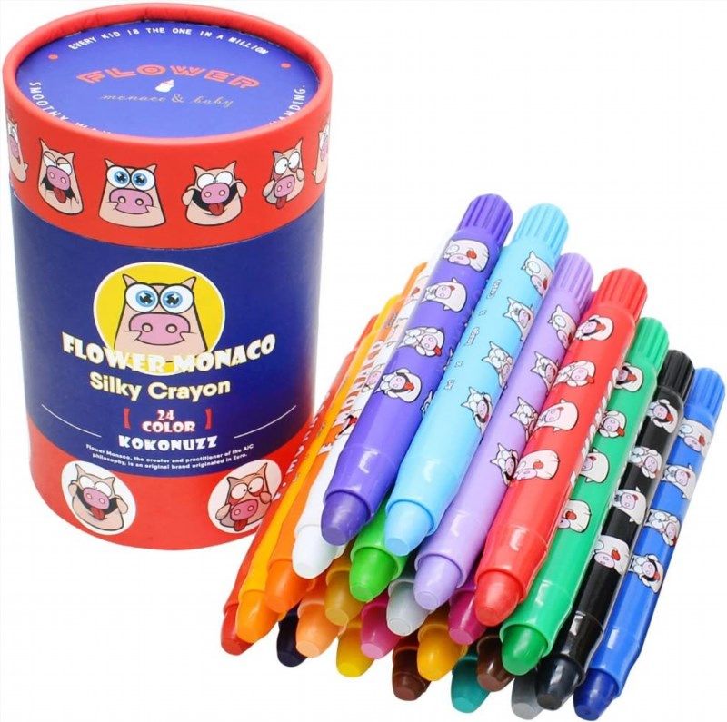  Lebze Washable Markers for Kids Ages 2-4 Years, 12 Colors Jumbo Toddler  Markers for Coloring Books, Safe Non Toxic Art School Supplies for Boys &  Girls Flower Monaco : Toys & Games