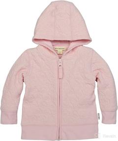 img 4 attached to 👶 Burt's Bees Baby Unisex Sweatshirts: Lightweight Zip-up Jackets & Hooded Coats in Organic Cotton