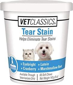 img 4 attached to 🐶 Vet Classics Tear Stain Supplements - Prevent & Eliminate Tear Stains - For Dogs & Cats - 65 Soft Chews