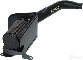 img 4 attached to Airaid Cold Air Intake System: Boost Horsepower & Enhance Filtration for 2003-2006 JEEP Wrangler (AIR-312-137)