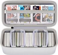800+ sports card storage holder for topps 2022 - football baseball basketball soccer hockey pm tcg yugioh carrying organizer with 4 dividers (box only) logo