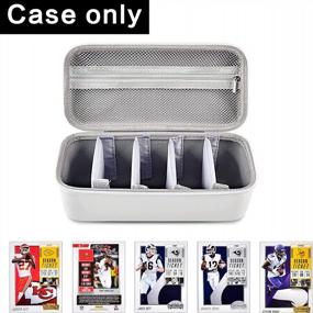img 3 attached to 800+ Sports Card Storage Holder For Topps 2022 - Football Baseball Basketball Soccer Hockey PM TCG Yugioh Carrying Organizer With 4 Dividers (Box Only)