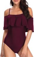 👙 glamorous off shoulder monokini swimwear for women - shop at swimsuits & cover ups logo