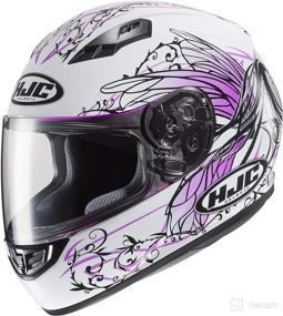 img 1 attached to HJC Unisex Adult Fullface Helmet Fuchsia