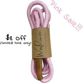 img 3 attached to Wooflinen Reflective Dog Slip Leash - Premium Quality Mountain Climbing Rope Leash - Ideal for Training and Extra Strong Pullers - 6 Foot