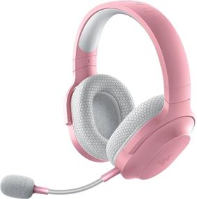 img 4 attached to Razer Barracuda X Wireless Gaming & Mobile Headset 2022 Model - 2.4GHz + Bluetooth, Lightweight 250G, 40Mm Drivers, 50 Hr Battery - Quartz Pink