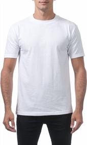img 4 attached to Ultimate Comfort Cotton T Shirt by Pro Club: Unmatched Style and Pleasure
