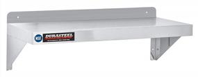 img 3 attached to Durable & Certified Stainless Steel Wall Shelf For Commercial And Home Use