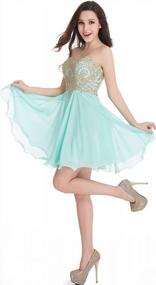 img 4 attached to Gorgeous Gold Lace Applique Quinceanera Dress For Juniors - Babyonline!