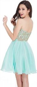 img 2 attached to Gorgeous Gold Lace Applique Quinceanera Dress For Juniors - Babyonline!