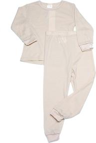 img 2 attached to 🧥 Navy Boys' Clothing: Thermal Long Underwear for Boys