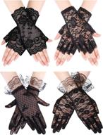 🧤 special occasion women's fingerless gloves - protecting wedding accessories for women логотип