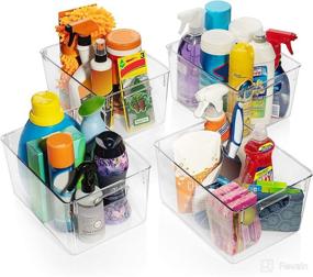 img 2 attached to ClearSpace Plastic Storage Bins Organization Storage & Organization