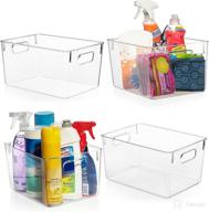 clearspace plastic storage bins organization storage & organization логотип