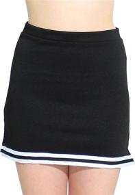 img 2 attached to Sport Your Team Spirit With The Danzcue Women'S A-Line Cheerleader Skirt