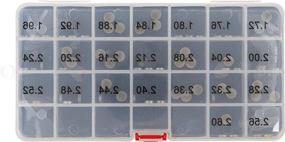 img 1 attached to 🔧 Wiseco VSK4 Premium Valve Shim Kit - 8.90mm OD