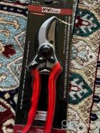 img 1 attached to YIYITOOLS One-Hand Pruning Shears With Titanium Coated Stainless Steel Blades And Rubber Handles - Ideal Gardening Hand Tool For Tree Trimming - Perfect Gift For Gardeners review by Kevin Samuels