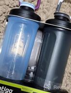 img 1 attached to 3 Pack Contigo Fit Shake & Go 2.0 Shaker Bottles With Chug Cap, 20Oz In Earl Grey, Blue Poppy & Salt review by Jessica Kennedy