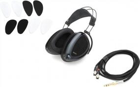img 1 attached to Audiophile-Grade DROP + Dan Clark Audio Aeon Open X Planar Magnetic Headphones - Blue/Black
