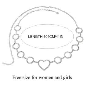 img 3 attached to Reetan Crystal Nightclub Jewelry Accessories Women's Jewelry ~ Body Jewelry