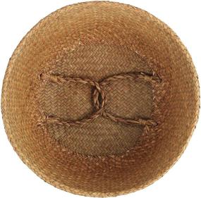 img 2 attached to Small Seagrass Belly Basket By BlueMake - Perfect For Storage, Plant Pot, Laundry, Picnic & Grocery!