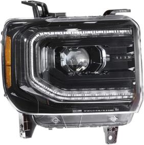 img 3 attached to Morimoto XB LED Headlight Housing Upgrade, Fits 2014-2018 GMC Sierra, Plug And Play Replacement, DOT Approved LED Assembly With Switchback Sequential Turn Signals Pair Of Headlights (LF544)