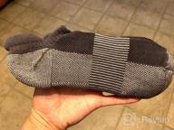 img 1 attached to Copper Infused Running Socks - Moisture Wicking & Anti-Odor Unisex Ankle Crew Cushion Socks For Trekking & Hiking By Hissox review by Jonathan Lloyd
