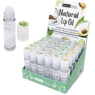 natural lip oil treatment set logo