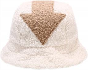 img 4 attached to Women'S Furry Bucket Hat - XYIYI Fluffy Winter Warmer Fisherman Cap