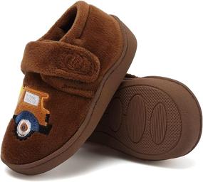 img 4 attached to Toddler Slippers Lightweight Comfort U121WTMTDK489 EL Shark 24 Boys' Shoes : Slippers