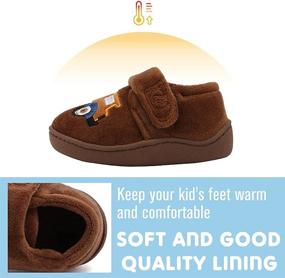 img 1 attached to Toddler Slippers Lightweight Comfort U121WTMTDK489 EL Shark 24 Boys' Shoes : Slippers