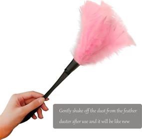 img 2 attached to Feather Dusters Turkey Duster 14Inches（Pink）