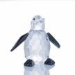 cute crystal penguin figurines for desk decoration: a must-have collectible item logo
