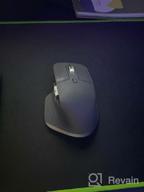 img 1 attached to 🖱️ Logitech MX Master Wireless Mouse: High-Precision Sensor, Easy-Switch up to 3 devices, Meteorite Black review by Krisha Codm ᠌