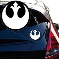🌟 rebel alliance star wars decal sticker for car window, laptop, and more - #510 (4" size) logo