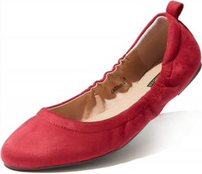 img 4 attached to Stylish And Comfy Slip-On Loafers For Women: DailyShoes Soft Round Toe Flats