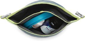 img 1 attached to Travel With Ease: RUFFWEAR Kibble Kaddie - 42 Cup Dog Food Storage System In Slate Blue