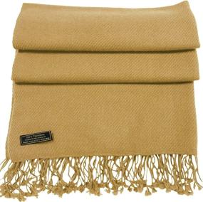 img 2 attached to 100 Cashmere Shawl Nepal Apparel Women's Accessories