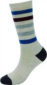 img 3 attached to Women'S Merino Wool Outdoor Hiking Trail Socks 4 Pack EnerWear
