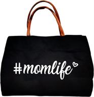 mama tote christmas gifts mother women's handbags & wallets - totes logo