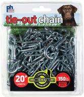 prevue pet products 2117 heavy-duty 20-foot tie-out chain for dogs logo